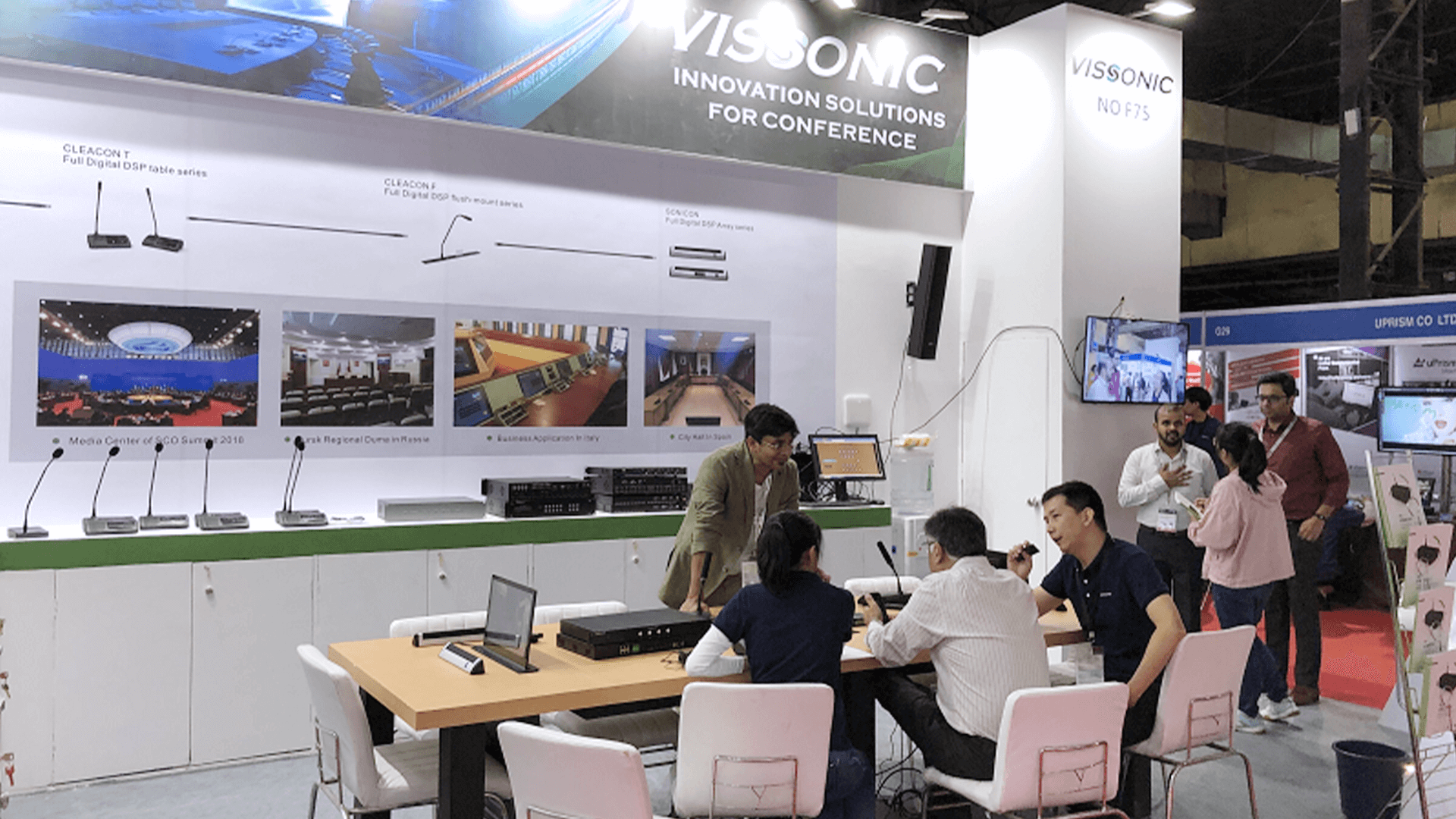VISSONICs Exhibit in Infocomm India Exhibition 2019(图3)
